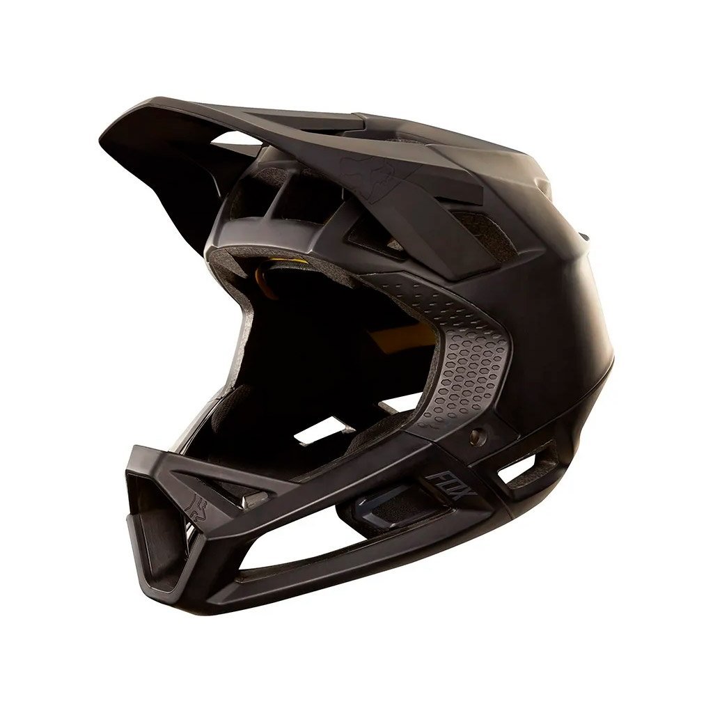 Casco FOX Proframe Color Negro mate - Raudor ¡Rompe tu propio récord!